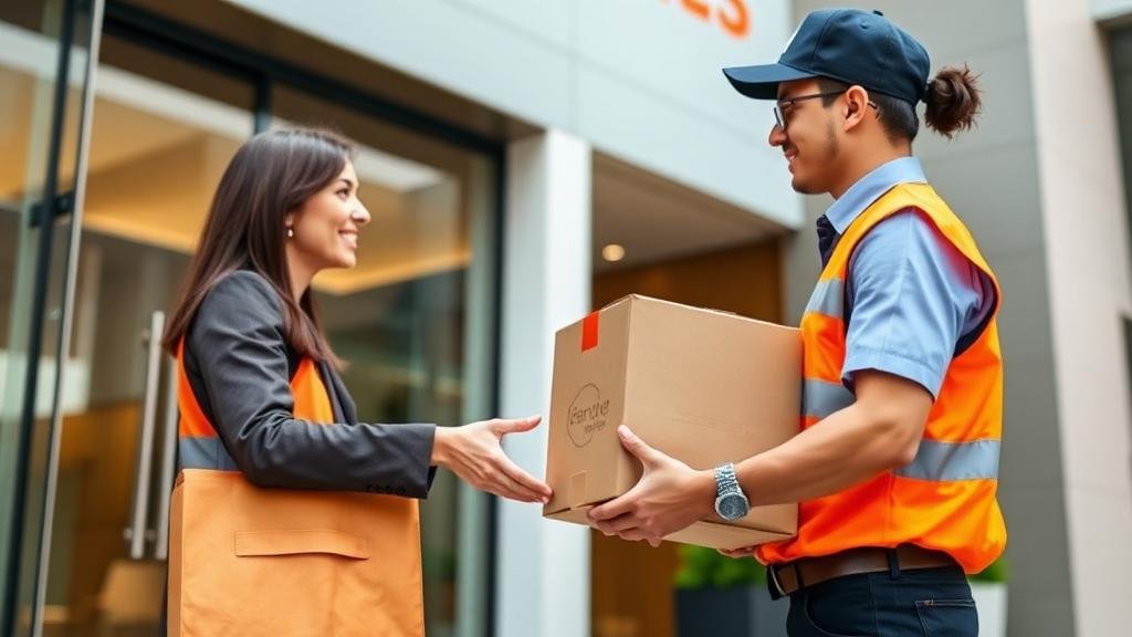 Express courier delivery
